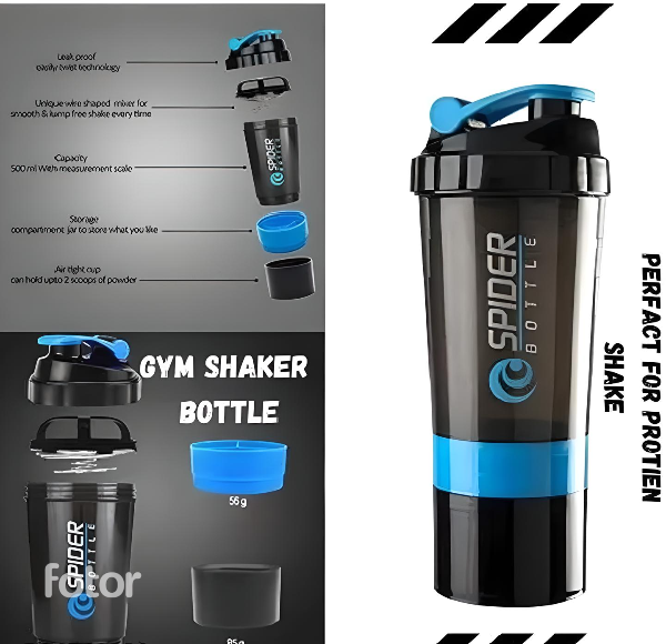 Beast Mode Gym Combo – Wrist Wraps, Bodybuilding Bag & Spider Shaker